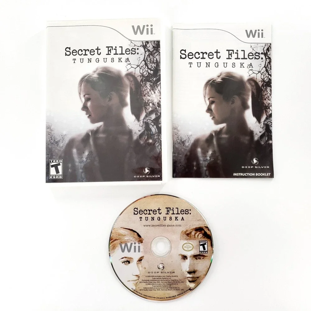 Secret Files: Tunguska (Nintendo Wii, 2010) Complete Pristine Disc Tested Works